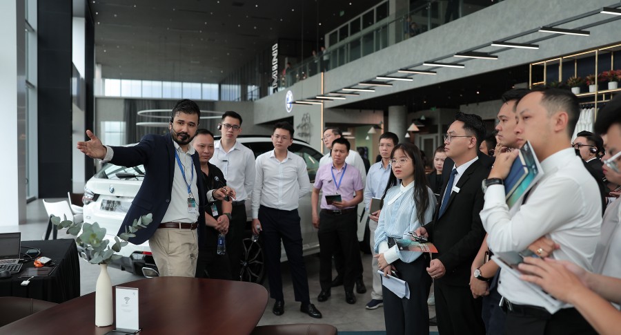 THACO AUTO tổ chức đào tạo nâng cao ứng dụng kỹ thuật số theo tiêu chuẩn BMW toàn cầu