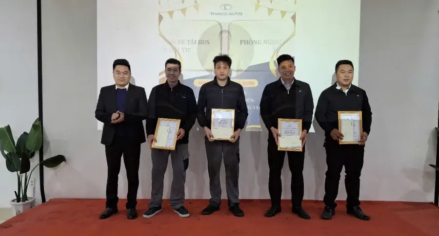 CHƯƠNG TRÌNH CHÀO CỜ THÁNG 12/2024 TẠI THACO AUTO TẢI BUS HÀ NỘI