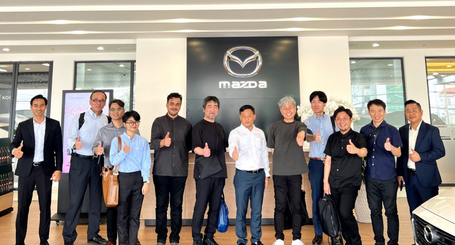 Đoàn Lãnh đạo Tập đoàn Mazda và GK Design thăm, làm việc tại THACO AUTO
