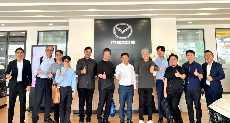 Mazda and GK Design delegation visits THACO AUTO
