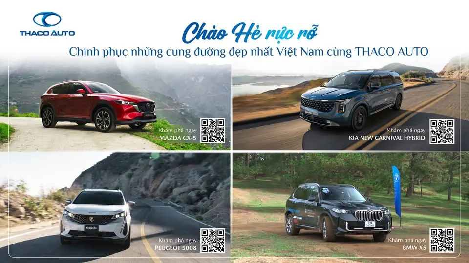 CHINH PHỤC NHỮNG CUNG ĐƯỜNG ĐẸP NHẤT VIỆT NAM CÙNG THACO AUTO