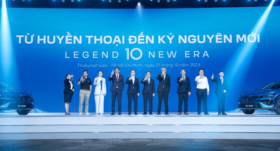 THACO AUTO marks 10 years of Peugeot in Vietnam with the event "From Legend to New Era" to thank customers