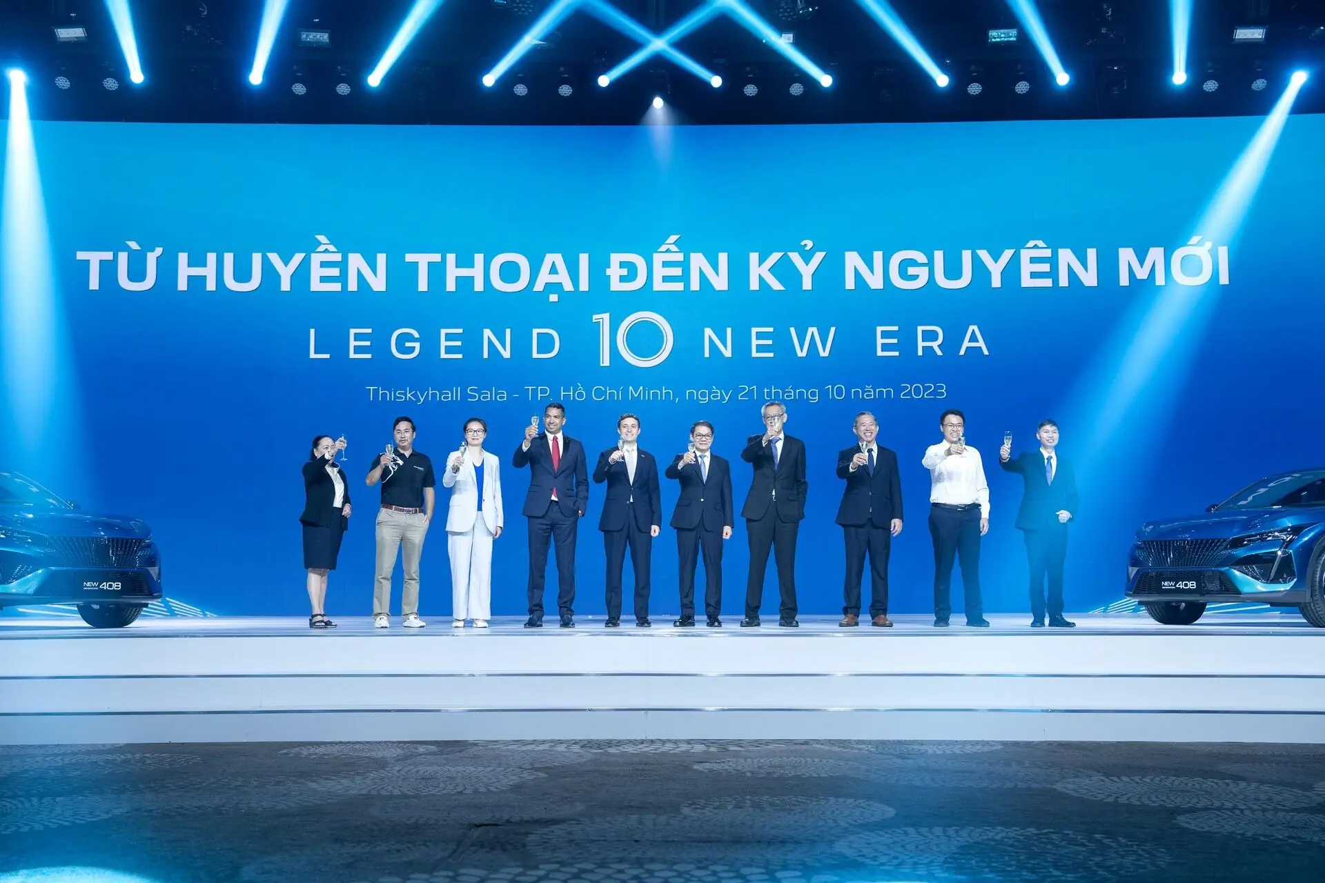 THACO AUTO marks 10 years of Peugeot in Vietnam with the event "From Legend to New Era" to thank customers
