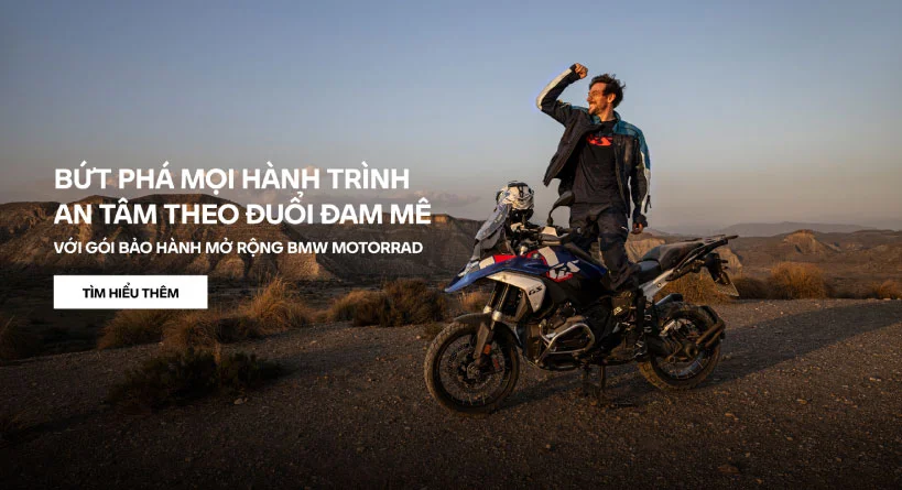 BMW MOTORRAD VIỆT NAM RA MẮT GÓI BẢO HÀNH MỞ RỘNG