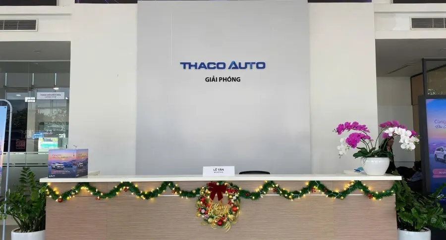 Rộn ràng không khí Giáng Sinh tại THACO AUTO Giải Phóng