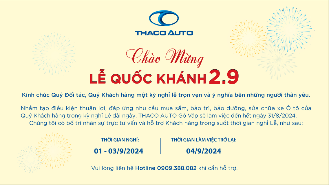 CHÀO MỪNG LỄ QUỐC KHÁNH 2/9