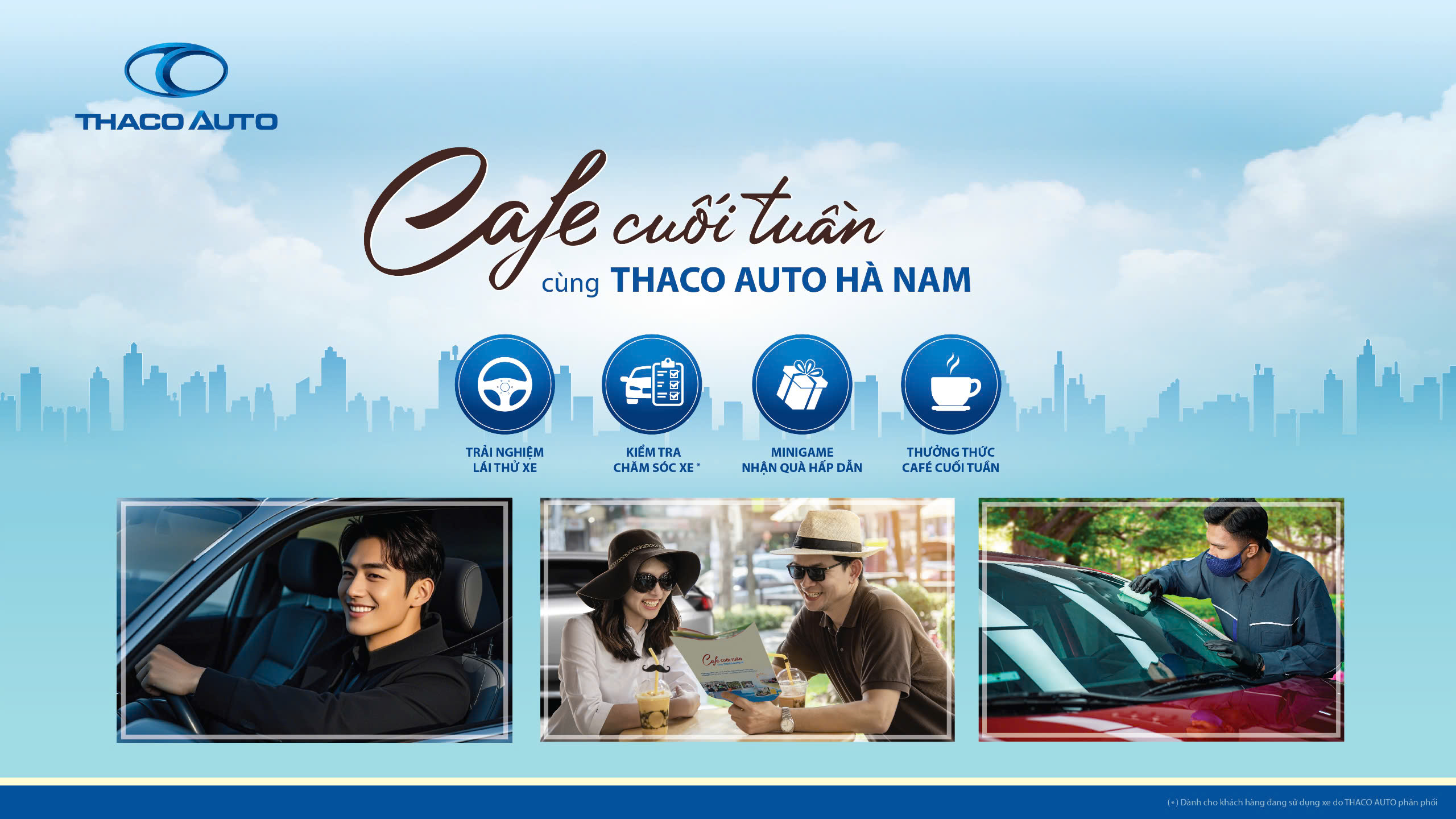 CAFE CUỐI TUẦN CÙNG THACO HÀ NAM