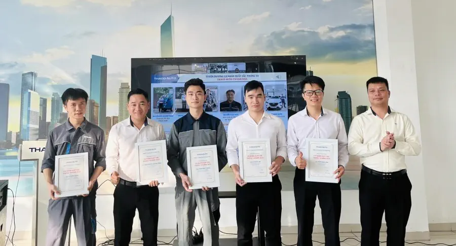 HOẠT ĐỘNG CHÀO CỜ ĐẦU THÁNG 11 TẠI THACO AUTO HÀ NAM