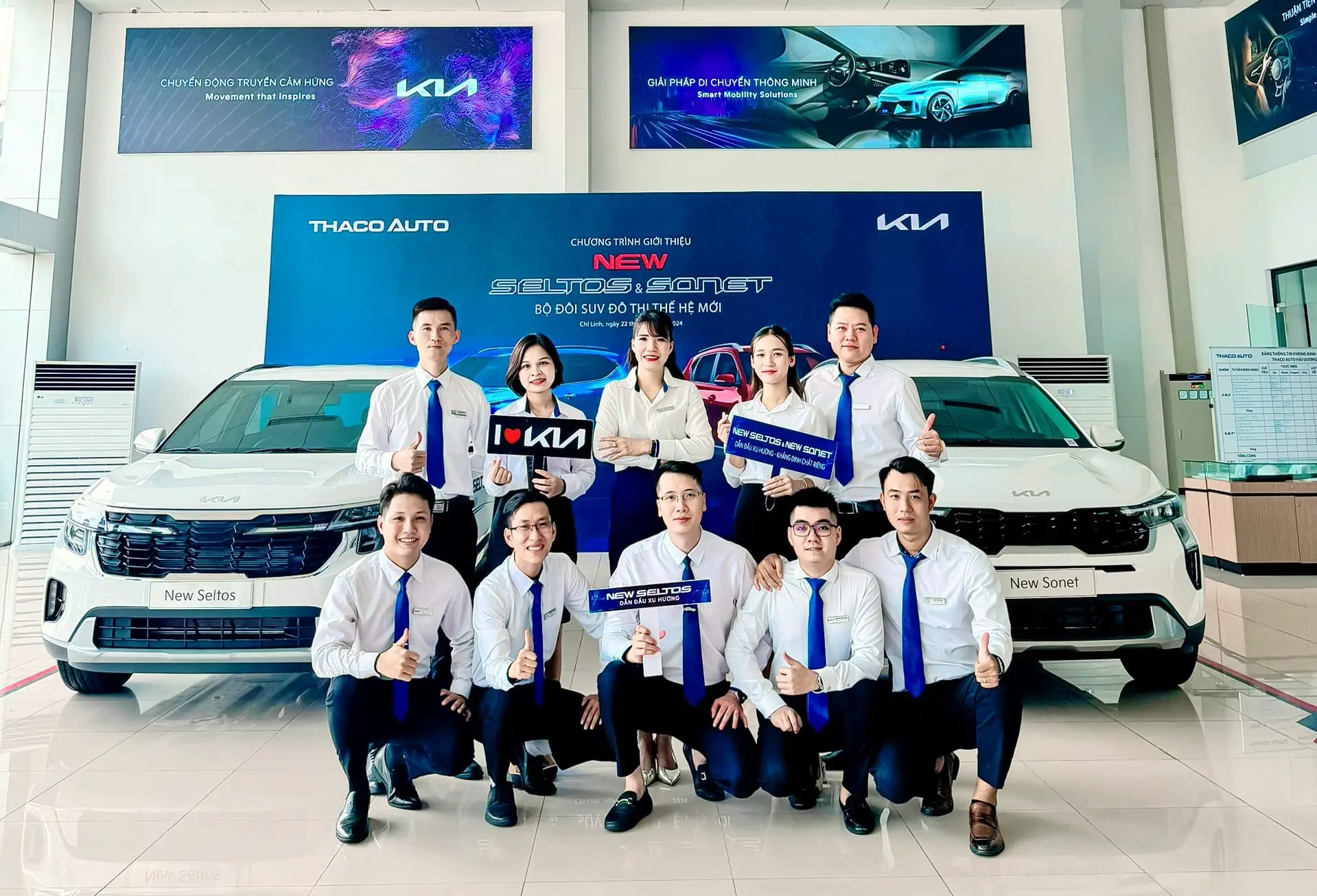 THACO AUTO HẢI DƯƠNG GIỚI THIỆU “ NEW SELTOS & NEW SONET – BỘ ĐÔI SUV ĐÔ THỊ THẾ HỆ MỚI”