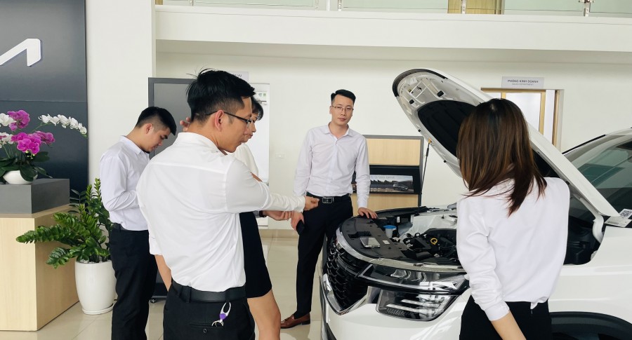 THACO AUTO HẢI DƯƠNG ĐÀO TẠO KIẾN THỨC CHO TVBH