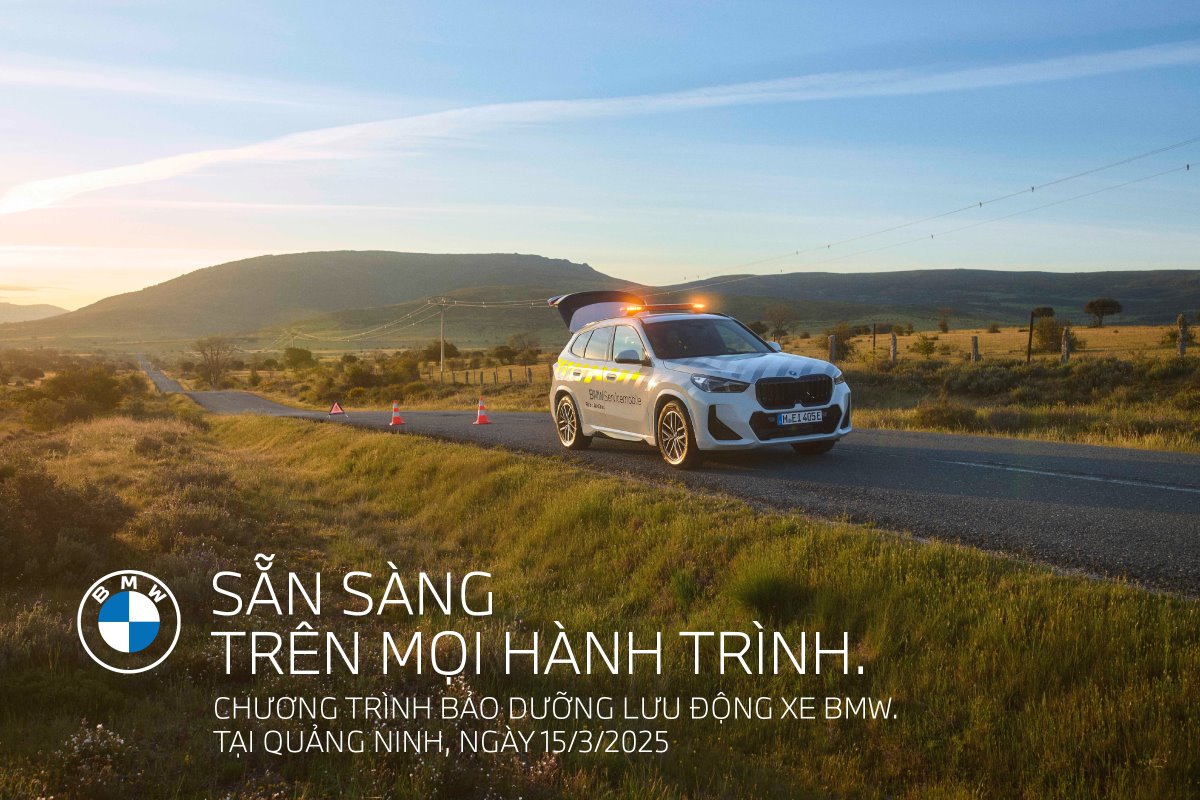 CHƯƠNG TRÌNH BẢO DƯỠNG LƯU ĐỘNG XE BMW TẠI QUẢNG NINH