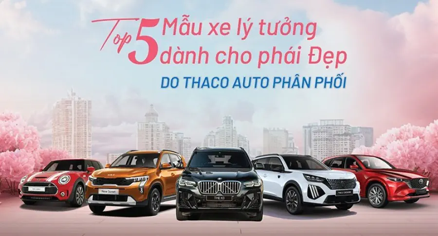 Top 5 mẫu xe lý tưởng dành cho phái đẹp