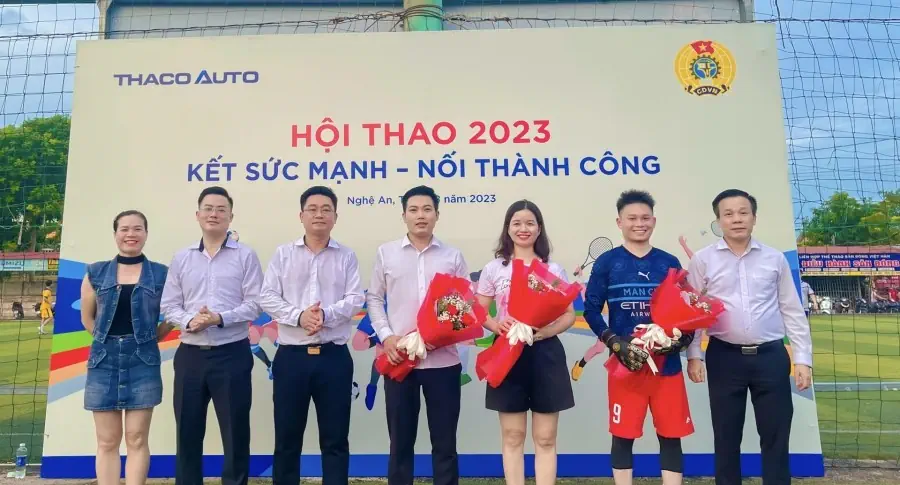 KHAI MẠC HỘI THAO THACO AUTO NGHỆ AN 2023 KẾT SỨC MẠNH - NỐI THÀNH CÔNG