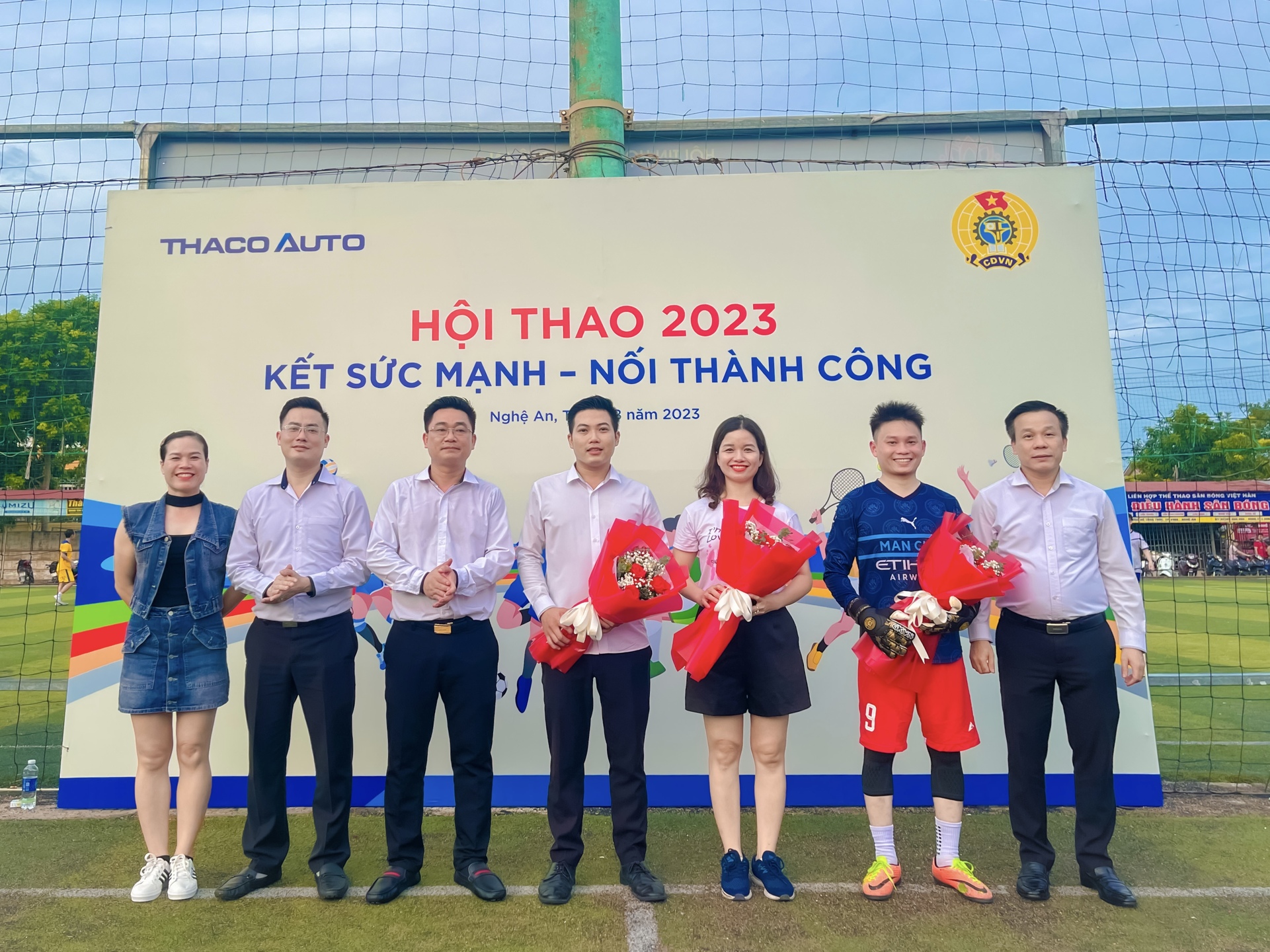 KHAI MẠC HỘI THAO THACO AUTO NGHỆ AN 2023 KẾT SỨC MẠNH - NỐI THÀNH CÔNG