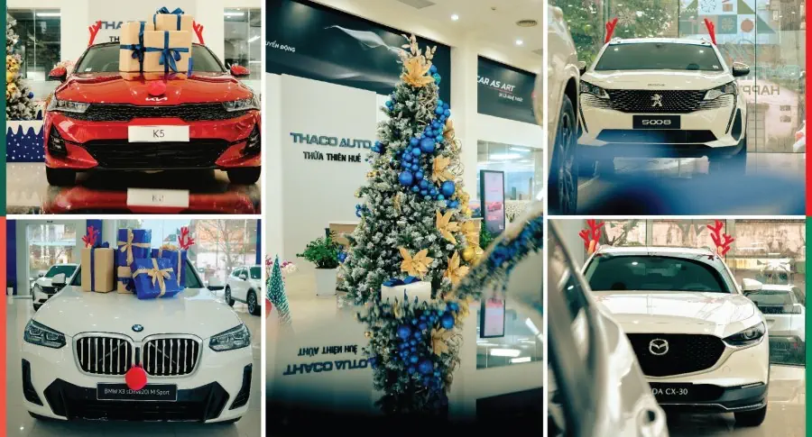 Trao yêu thương, đón Giáng sinh an lành cùng THACO AUTO Huế