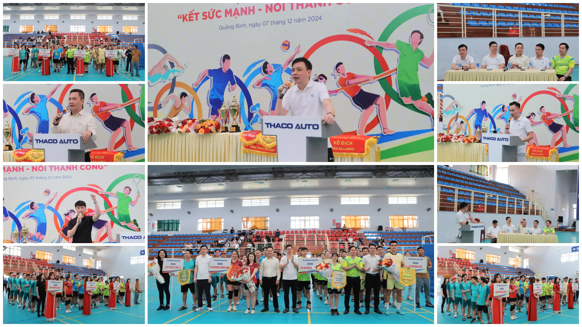 Chính thức khai mạc Hội thao “Kết sức mạnh - Nối thành công” năm 2024 tại THACO AUTO Huế