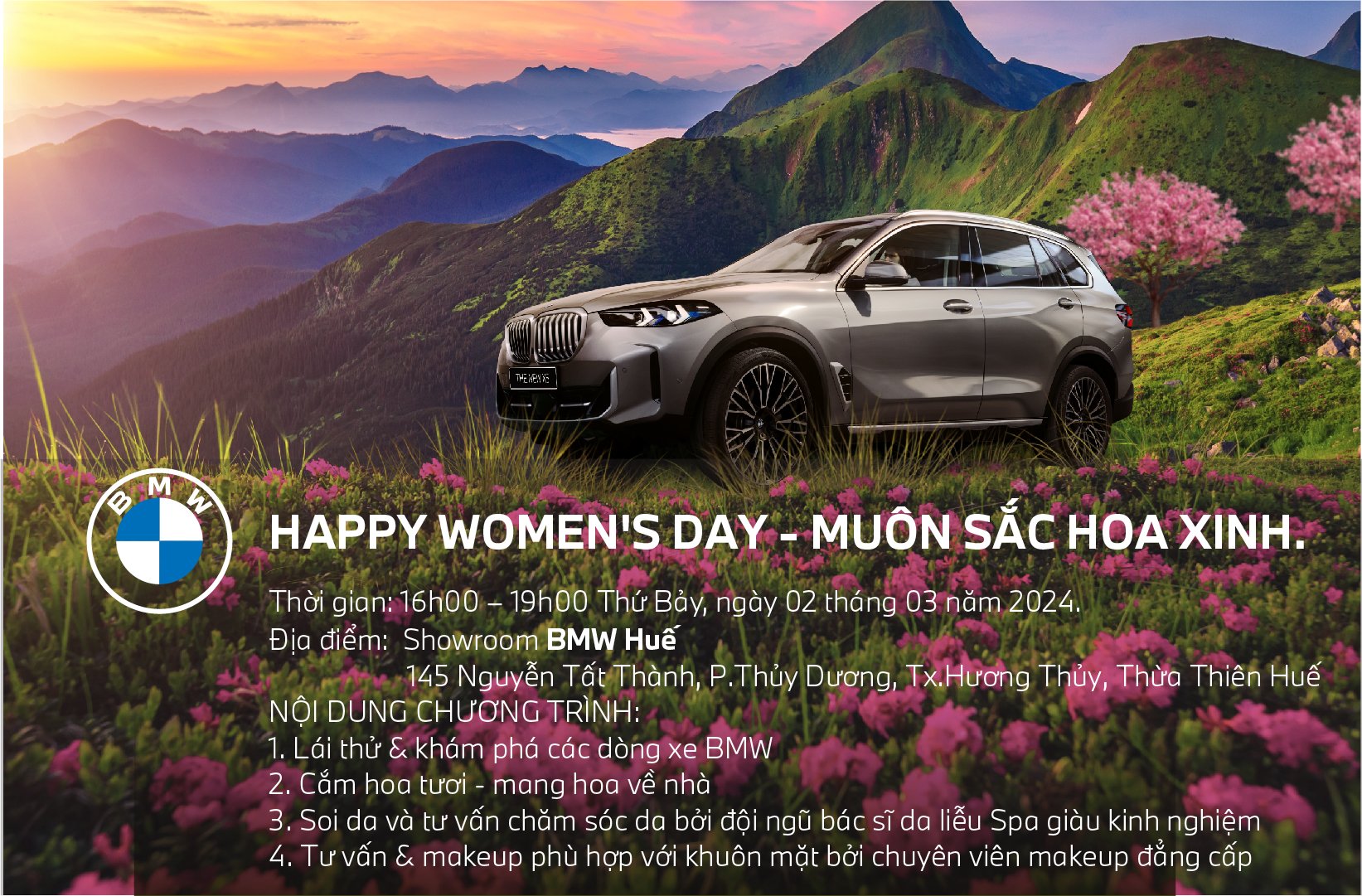 Workshop "HAPPY WOMEN’S DAY - MUÔN SẮC HOA XINH"