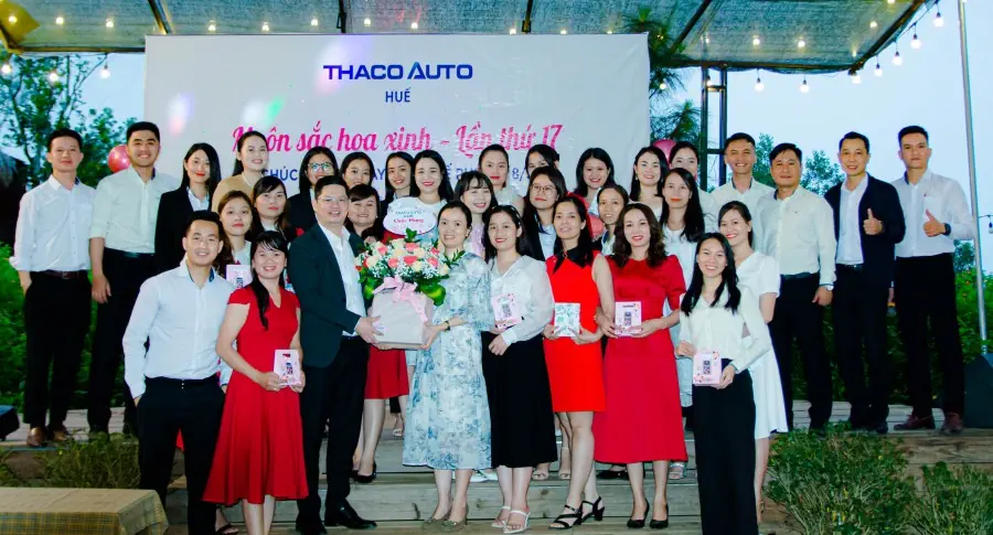THACO AUTO Huế tổ chức chương trình “Muôn sắc hoa xinh – Lần thứ 17”