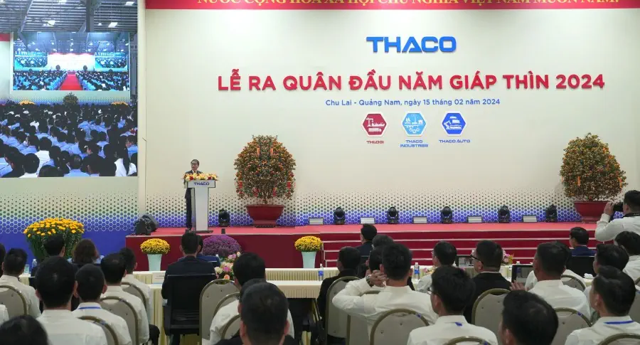 THACO AUTO Huế tổ chức chương trình Lễ Khai niên Giáp Thìn 2024