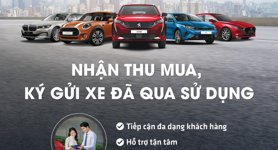 NHẬN THU MUA, KÝ GỬI XE Ô TÔ ĐÃ QUA SỬ DỤNG CÙNG THACO AUTO HƯNG YÊN