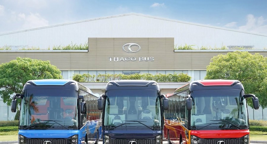THACO BUS - THƯƠNG HIỆU XE BUS QUỐC GIA VƯƠN TẦM KHU VỰC