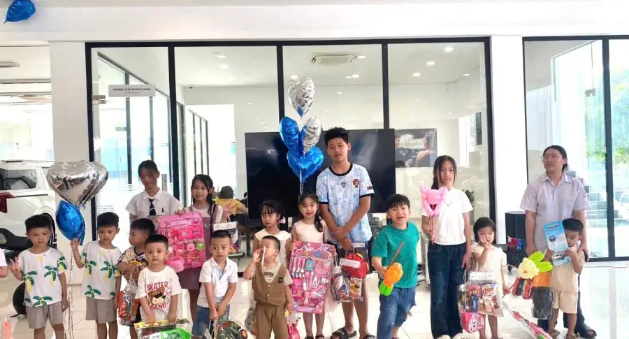 THACO AUTO HƯNG YÊN tổ chức chương trình mừng ngày Quốc tế Thiếu nhi 1/6