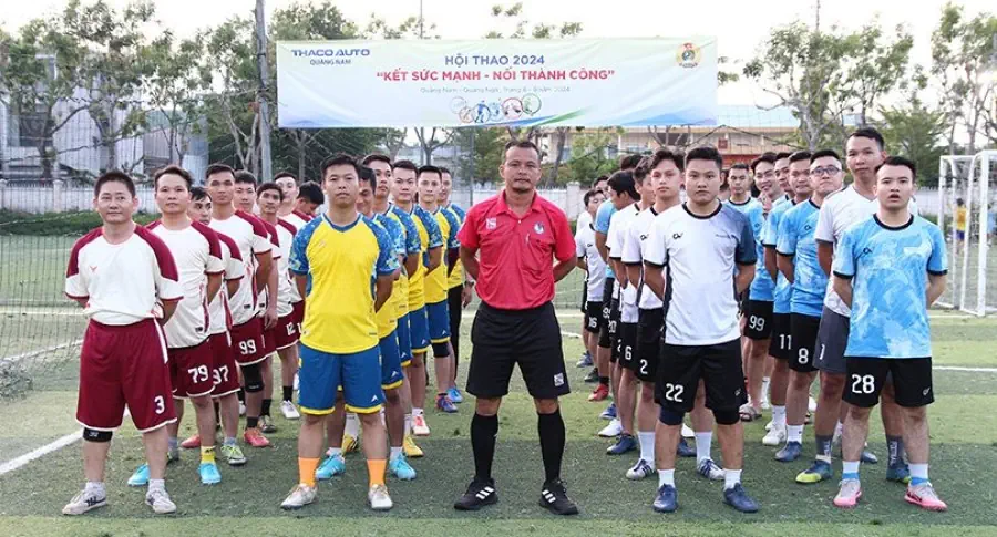 Chính thức khai mạc Hội thao “Kết sức mạnh - Nối thành công” năm 2024 tại THACO AUTO Quảng Nam