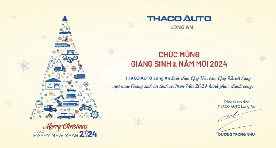 CHÚC MỪNG GIÁNG SINH, NĂM MỚI 2024