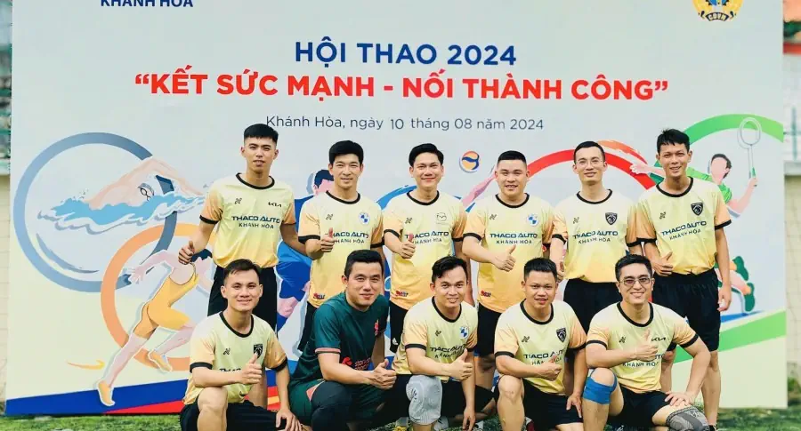Chính thức khai mạc Hội thao “Kết sức mạnh - Nối thành công” năm 2024 tại THACO AUTO Khánh Hoà