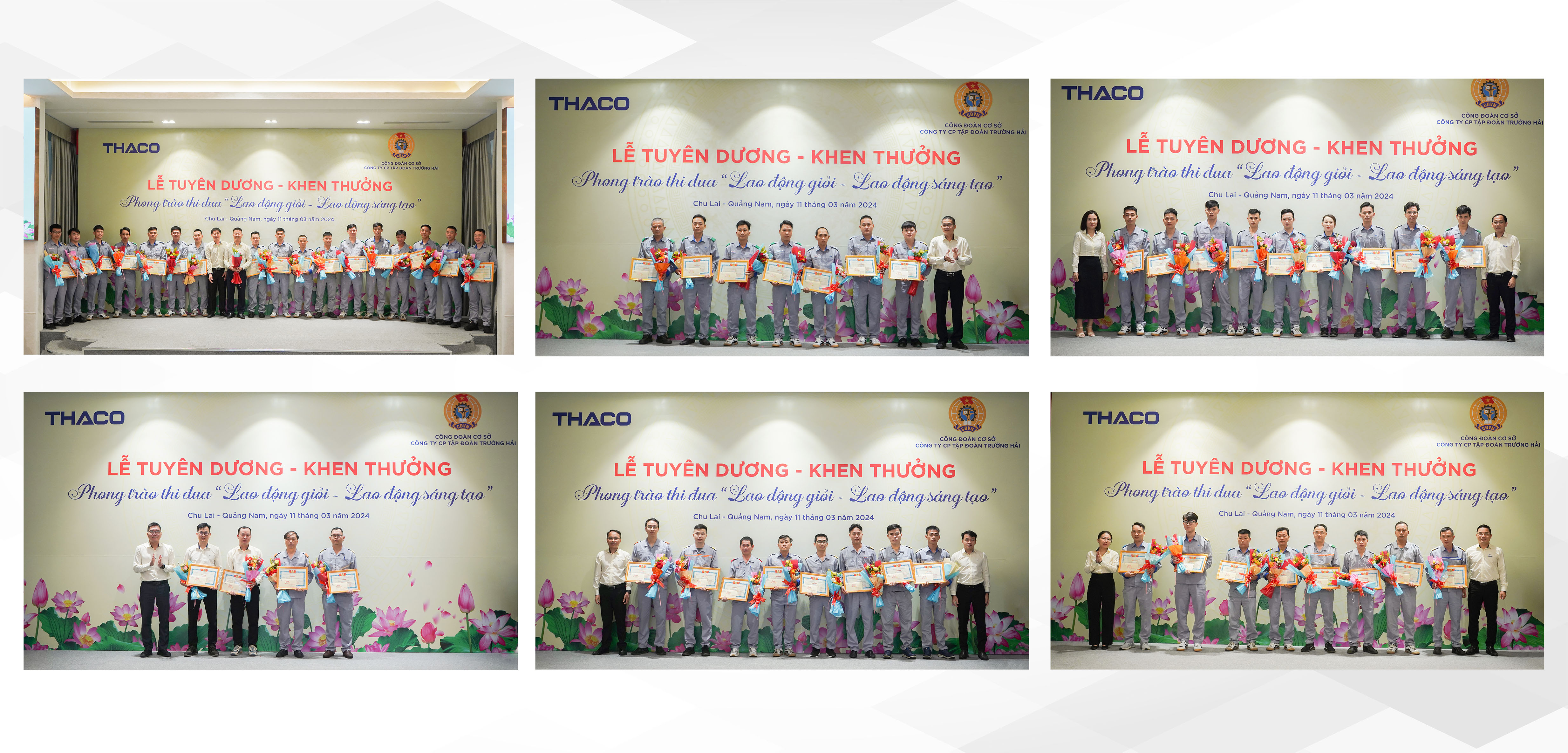 5. Khối Sản xuất THACO AUTO có 53 cá nhân và tập thể đạt giải thưởng Lao động giỏi và Lao động sáng tạo-1