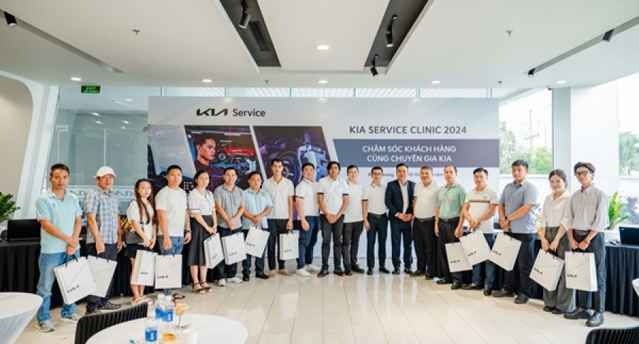 THACO AUTO Bình Dương tiếp tục đồng hành, gắn kết với khách hàng tại chương trình “Kia Service Clinic 2024”