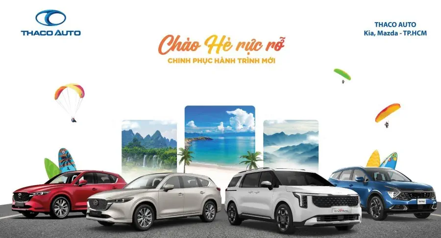 THACO AUTO ƯU ĐÃI ĐẶC BIỆT CHO NHIỀU DÒNG XE
