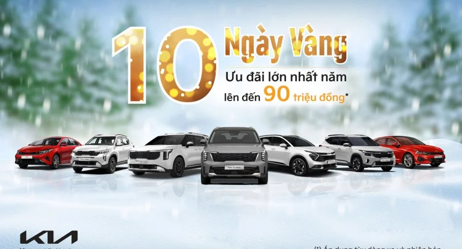 10 NGÀY VÀNG ƯU ĐÃI LỚN NHẤT TRONG NĂM 2025