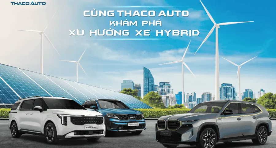 Cùng THACO AUTO Kon Tum khám phá xu hướng Xe Hybrid