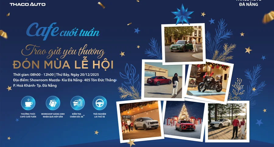 ĐÓN GIÁNG SINH - TRẢI NGHIỆM CẢM GIÁC LÁI CÙNG THACO AUTO