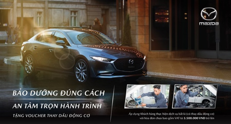 CHƯƠNG TRÌNH ƯU ĐÃI CUỐI NĂM DÀNH CHO KHÁCH HÀNG SỞ HỮU XE MAZDA