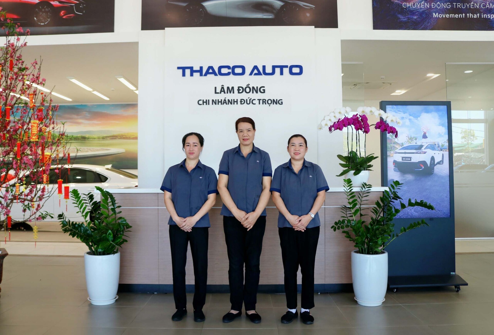 Phấn khởi những ngày đầu năm mới tại THACO AUTO Lâm Đồng