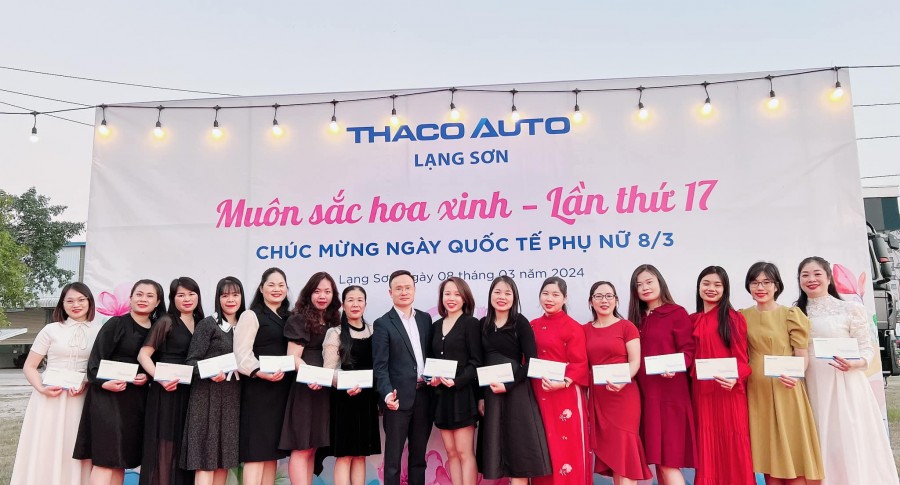 MUÔN SẮC HOA XINH - THACO AUTO LẠNG SƠN