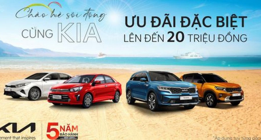 NHIỀU ƯU ĐÃI HẤP DẪN KHI MUA XE DU LỊCH CỦA THACO AUTO TRONG THÁNG 5