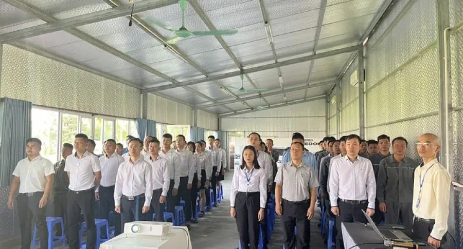 CHÀO CỜ THÁNG 07/2024 TẠI THACO AUTO LẠNG SƠN