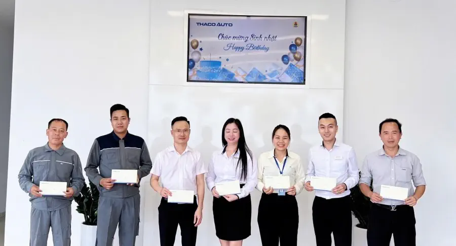 CHÚC MỪNG SINH NHẬT CBNV THACO AUTO LẠNG SƠN