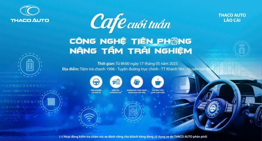 CUỐI TUẦN LÁI THỬ - THƯỞNG CAFE - NHẬN ƯU ĐÃI