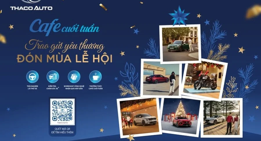 Khởi động chuỗi sự kiện Cafe cuối tuần tại THACO AUTO NGHỆ : Trao gửi yêu thương, đón mùa lễ hội
