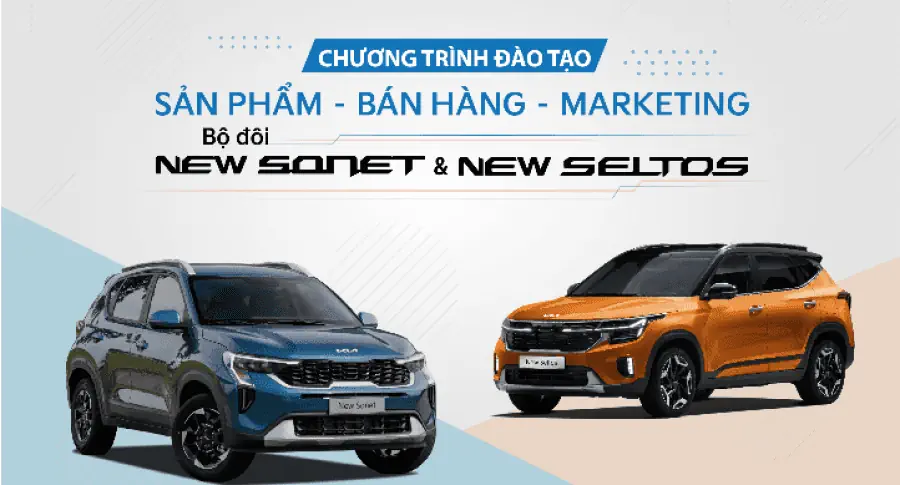 THACO AUTO Long An tham gia đào tạo kiến thức sản phẩm bộ đôi Kia New Sonet và Kia New Seltos
