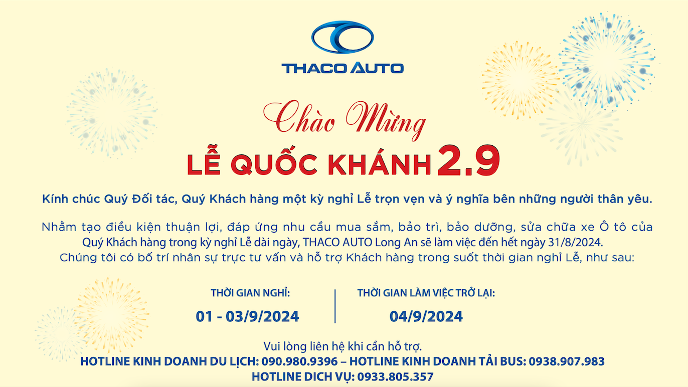 CHÀO MỪNG LỄ QUỐC KHÁNH 2/9