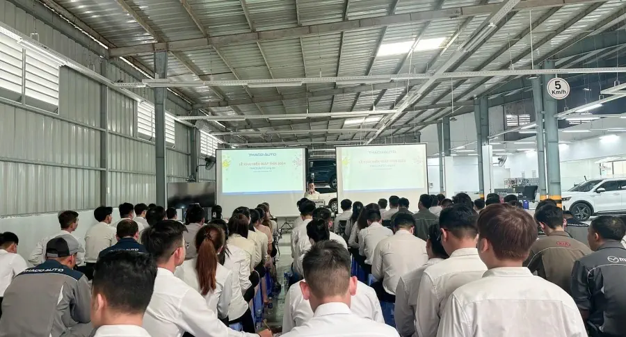THACO AUTO Long An tổ chức chương trình Lễ Khai niên Giáp Thìn 2024