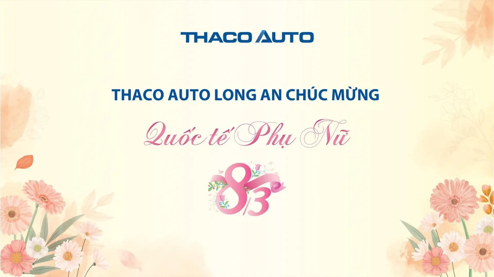 CHÚC MỪNG NGÀY QUỐC TẾ PHỤ NỮ 8/3