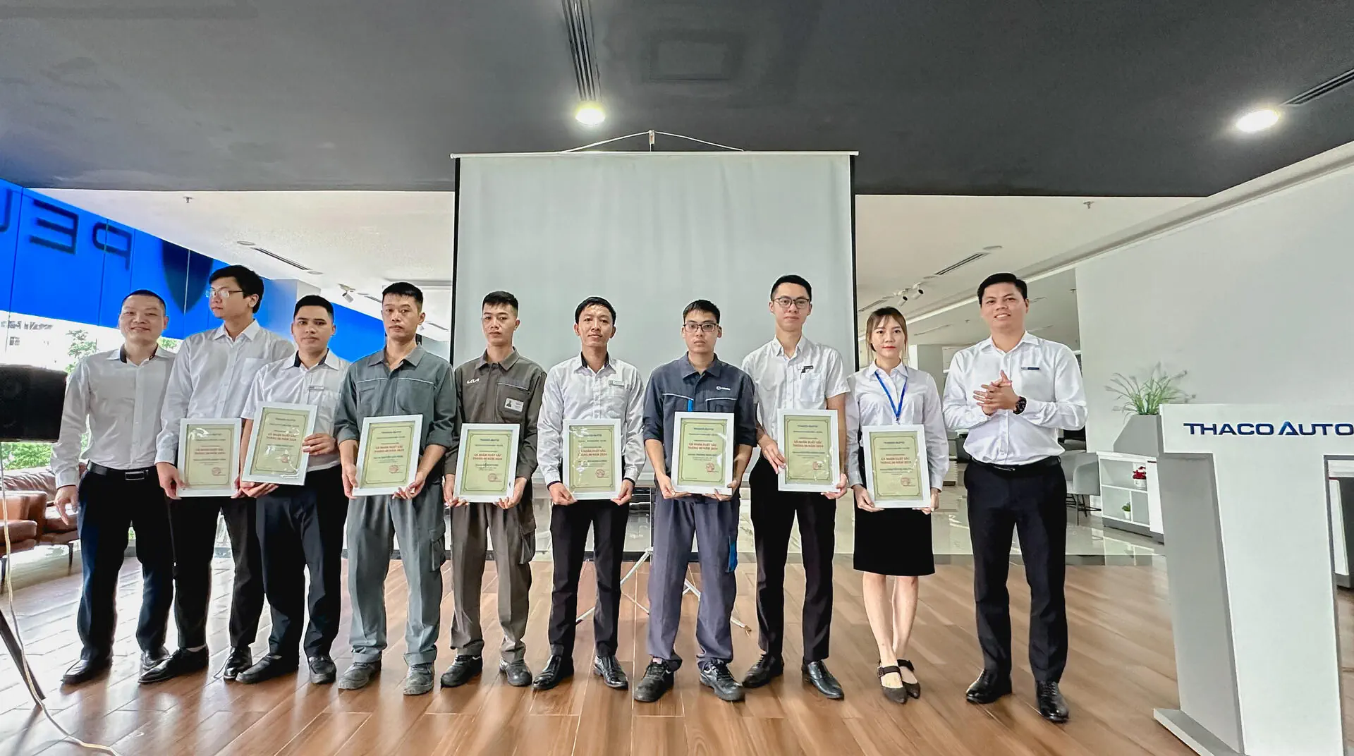 Chương trình chào cờ tháng 9/2024 tại THACO AUTO Long Biên - Hà Nội