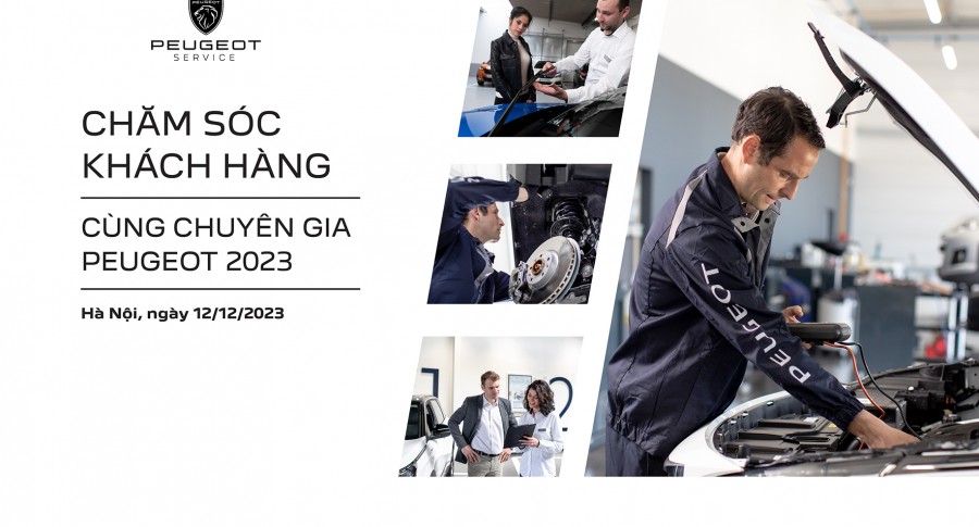 Chương trình chăm sóc khách hàng cùng chuyên gia Peugeot 2023