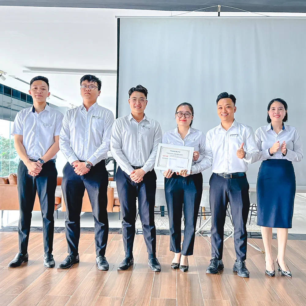 Chương trình chào cờ tháng 7/2024 tại THACO AUTO Long Biên - Hà Nội